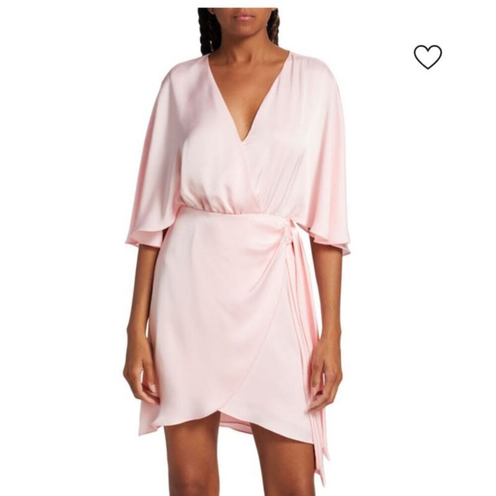 NWT Ramy Brook Alexis Baby Pink Mini Dress Size 2